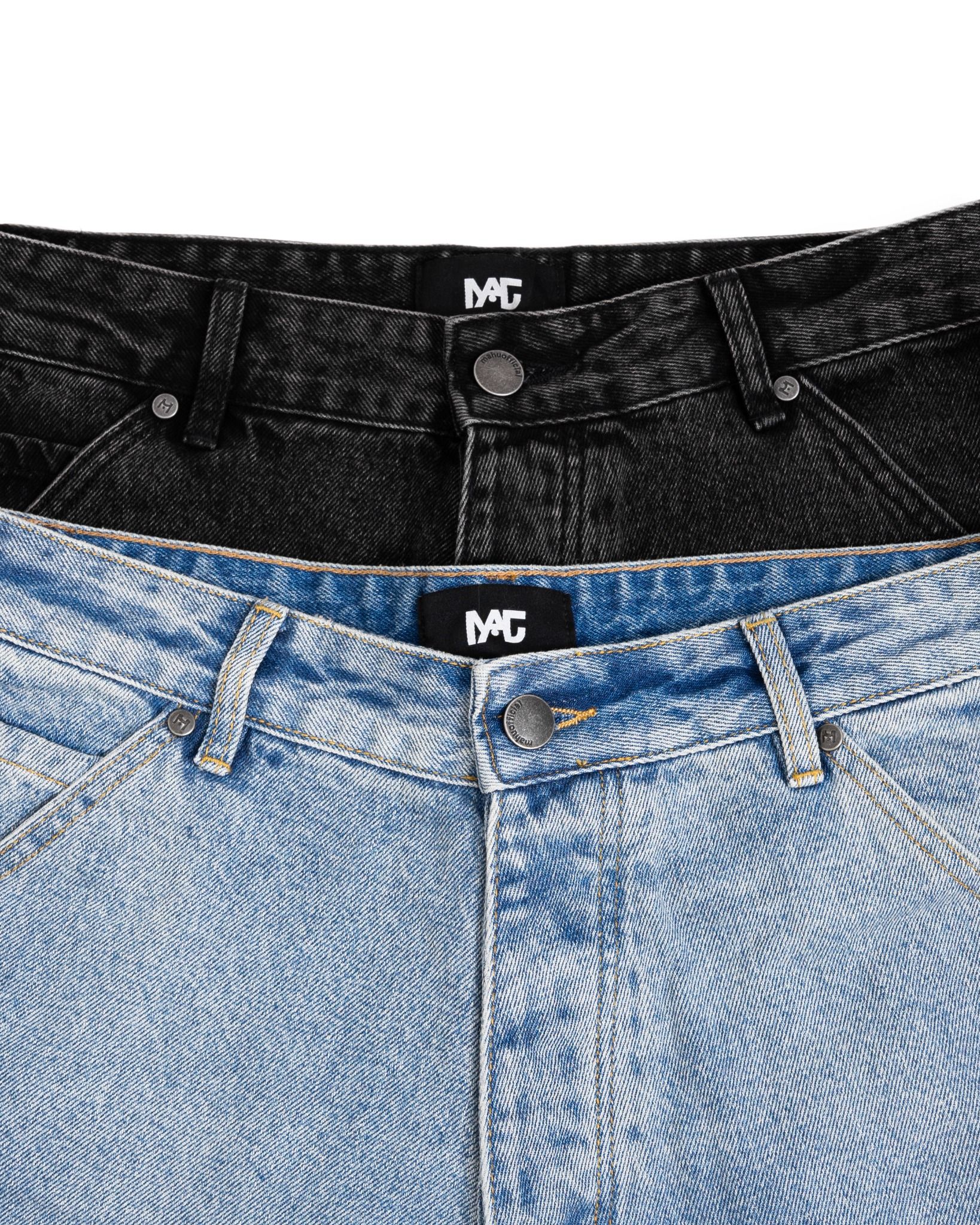 FADED LOOSE JEANS
