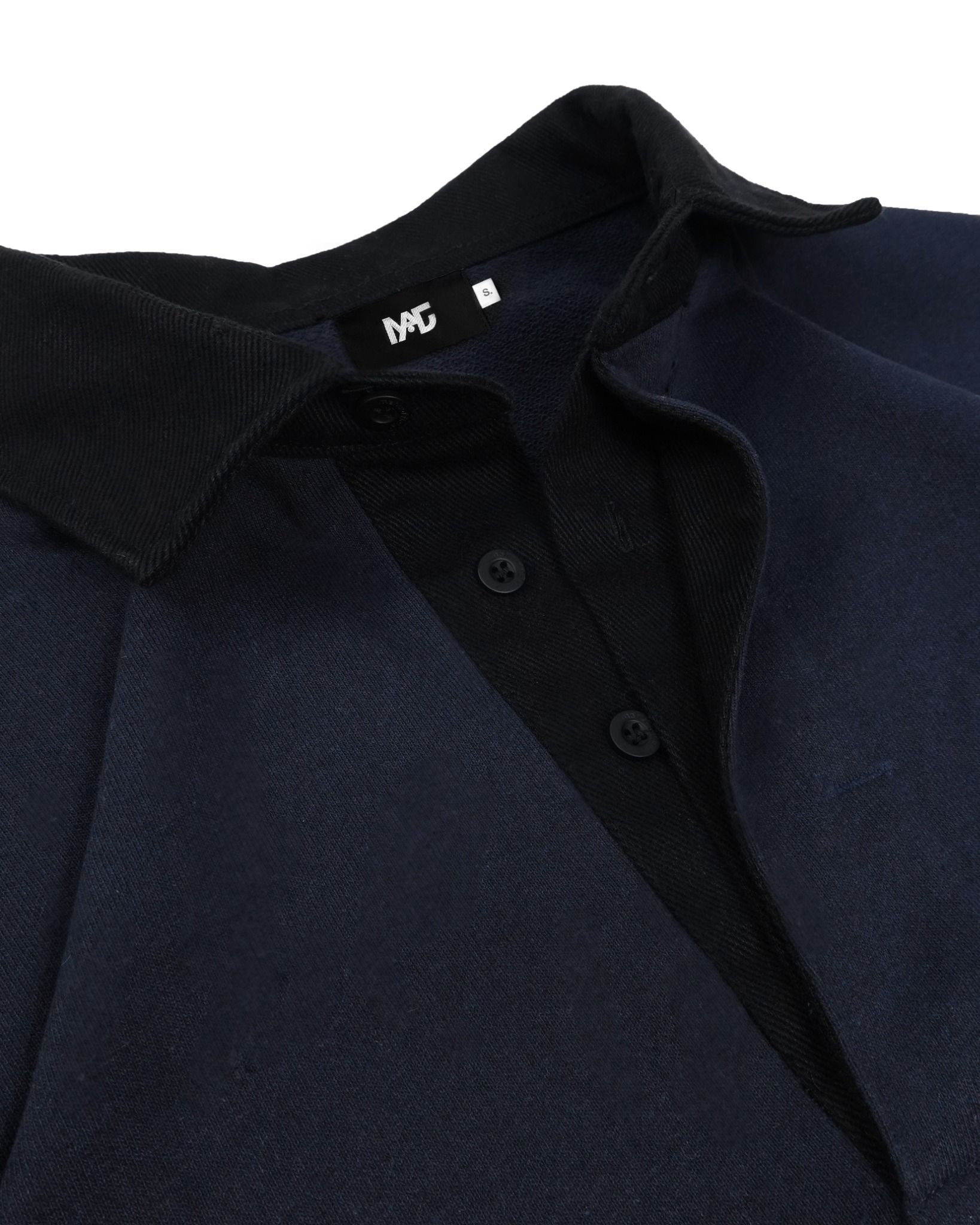 HEAVY COTTON POLO * navy