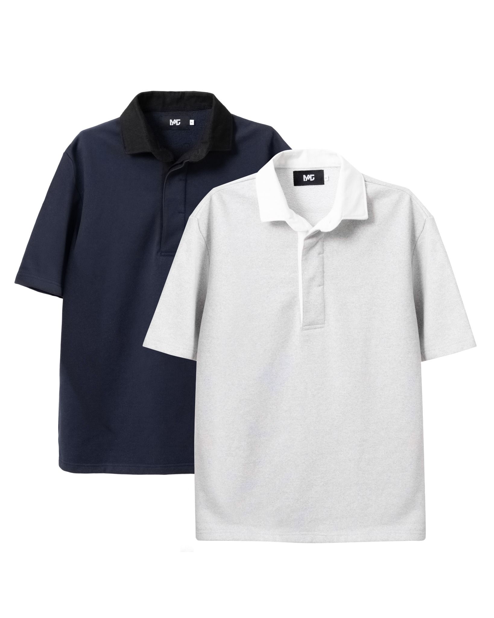 HEAVY COTTON POLO * navy
