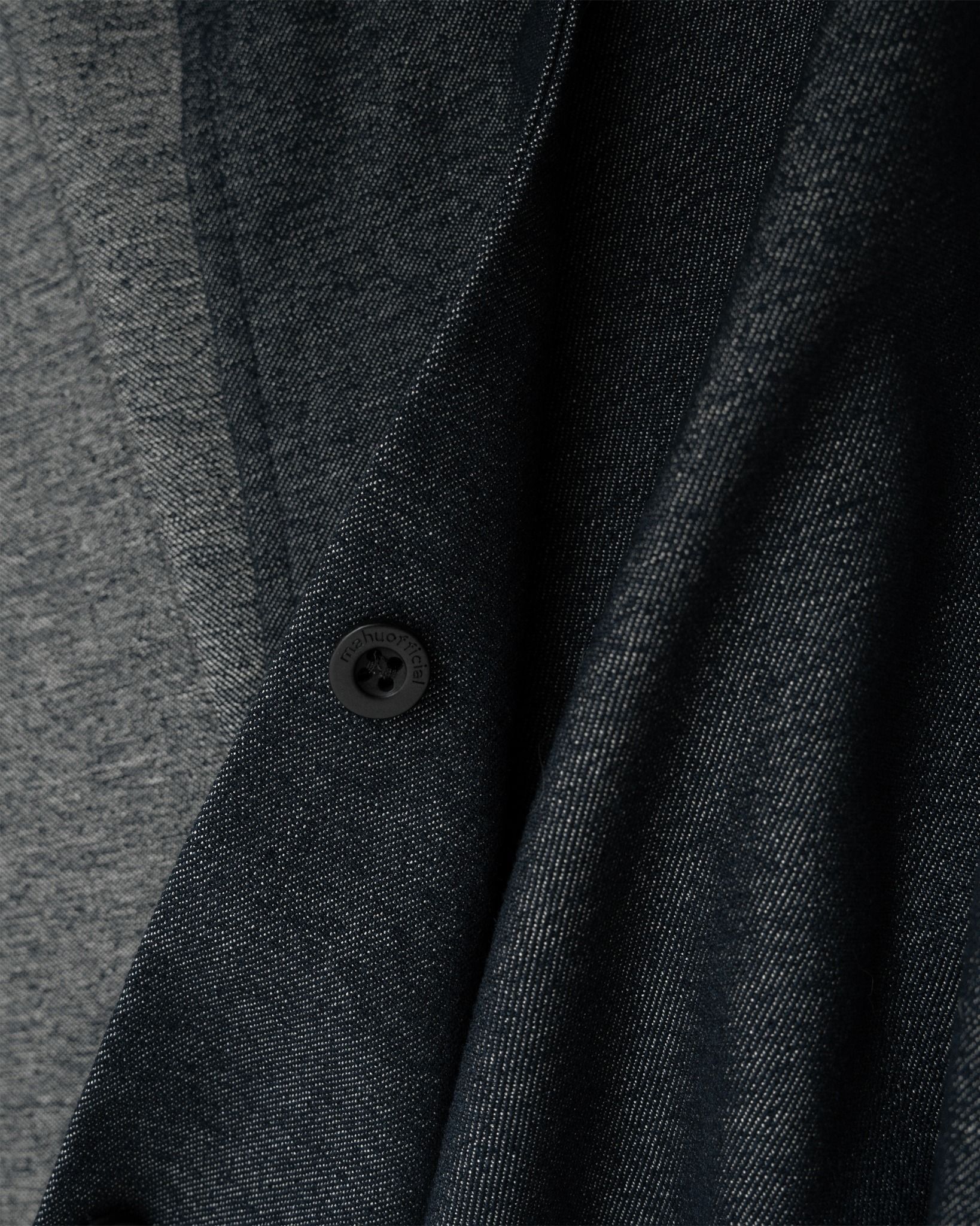 ONE PIECE COLLAR SHIRT * black