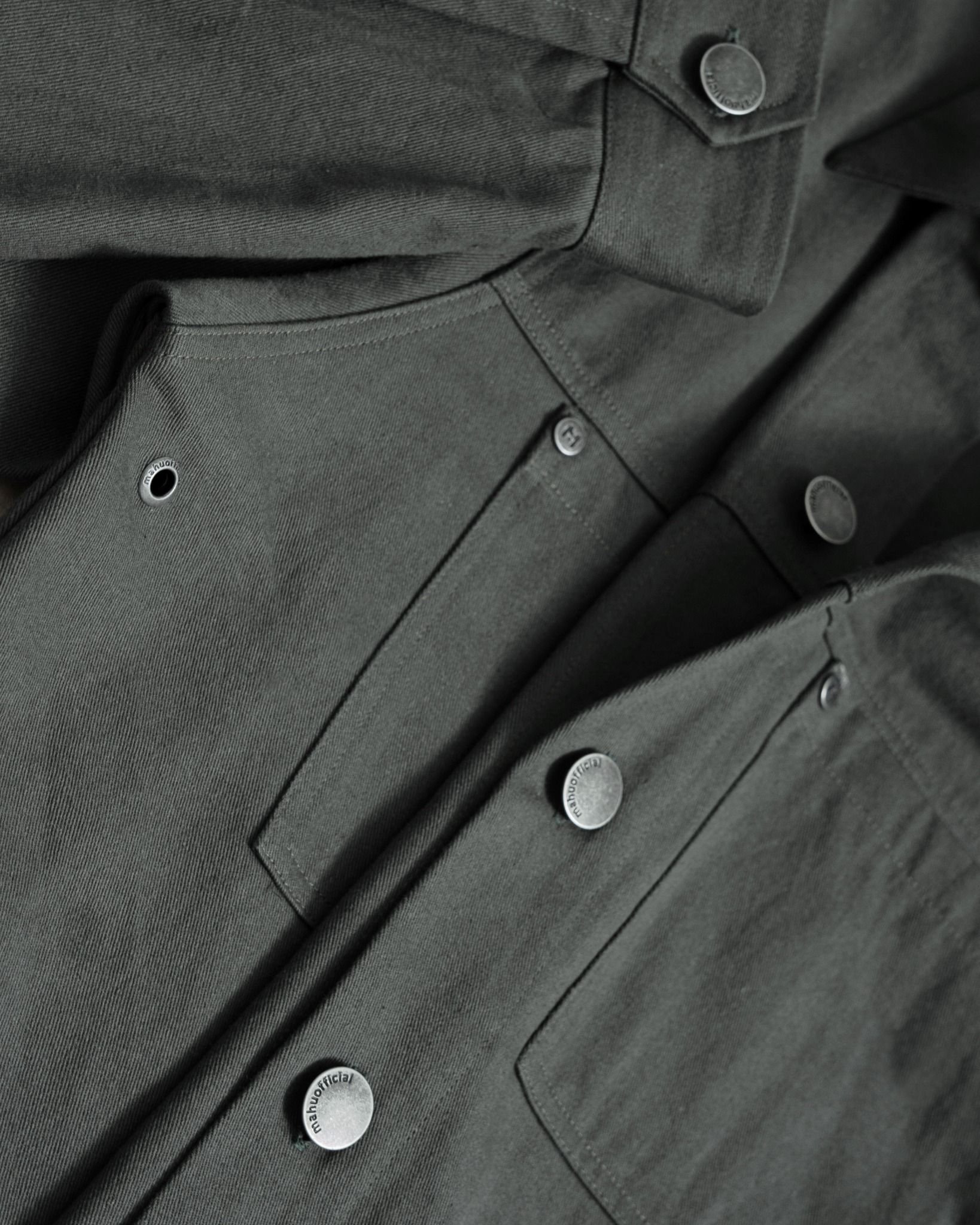 CHORE JACKET * green smoke