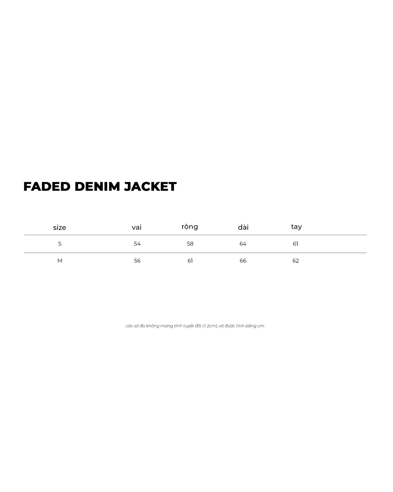 FADED DENIM JACKET * black
