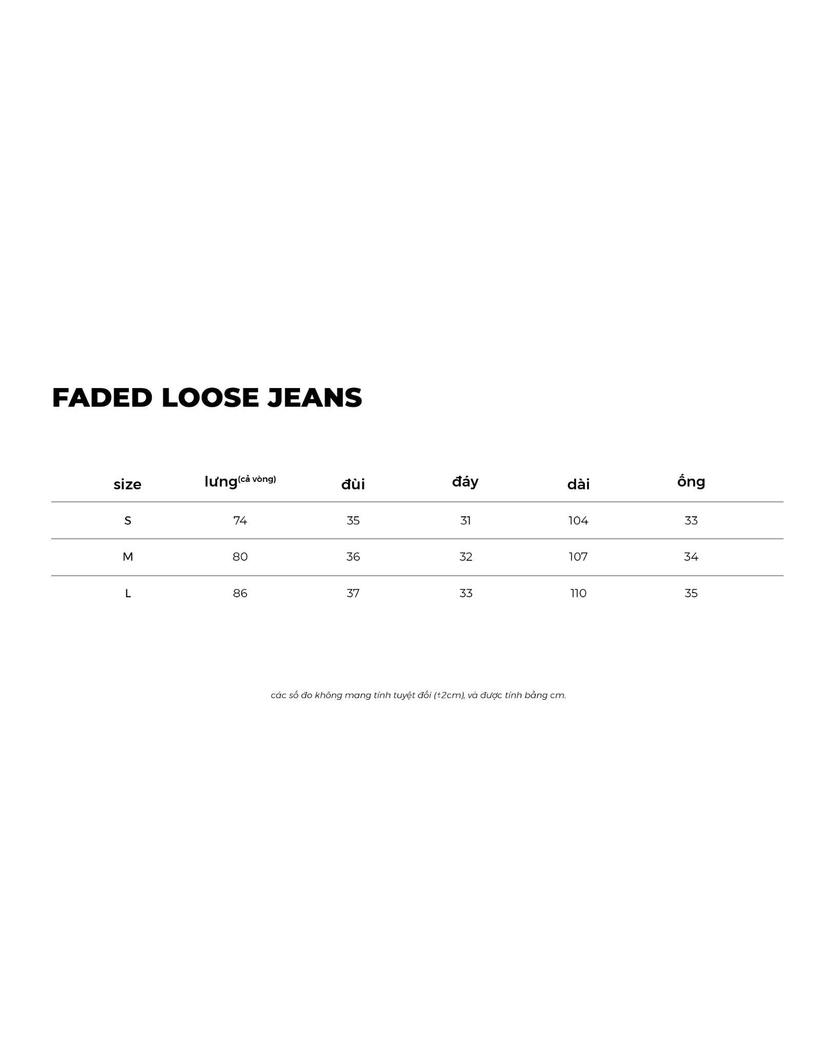 FADED LOOSE JEANS * black