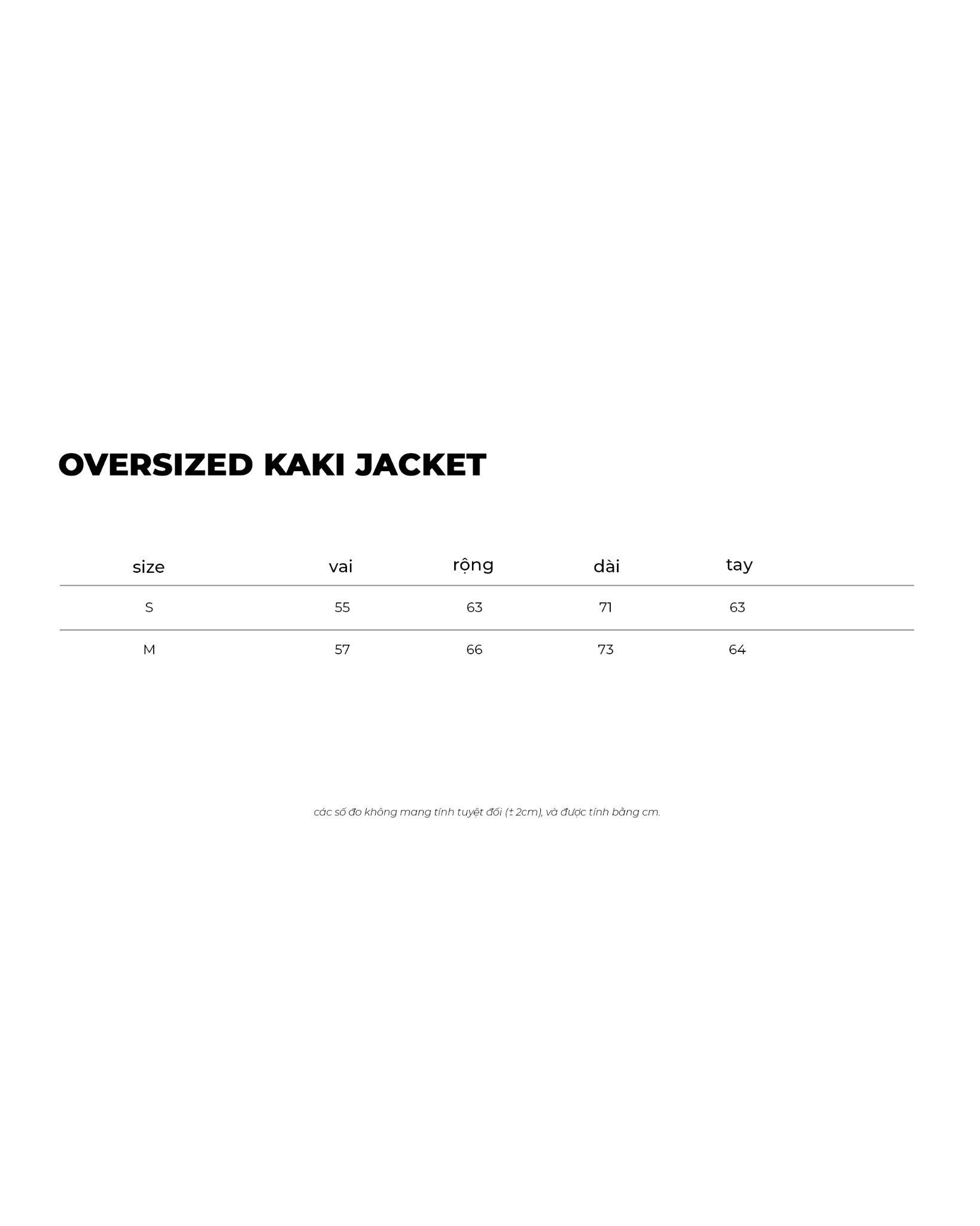 OVERSIZED KAKI JACKET