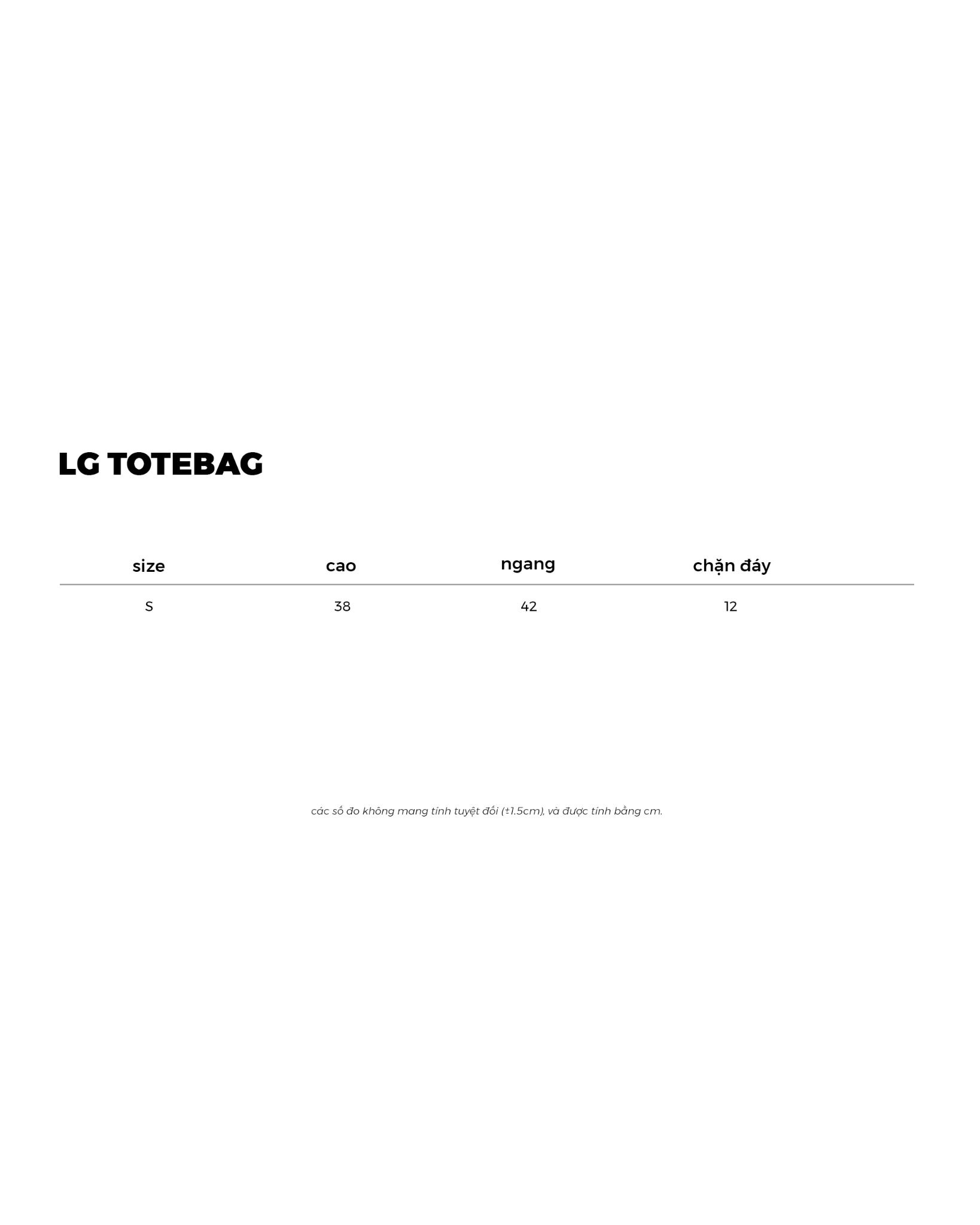 LG TOTEBAG