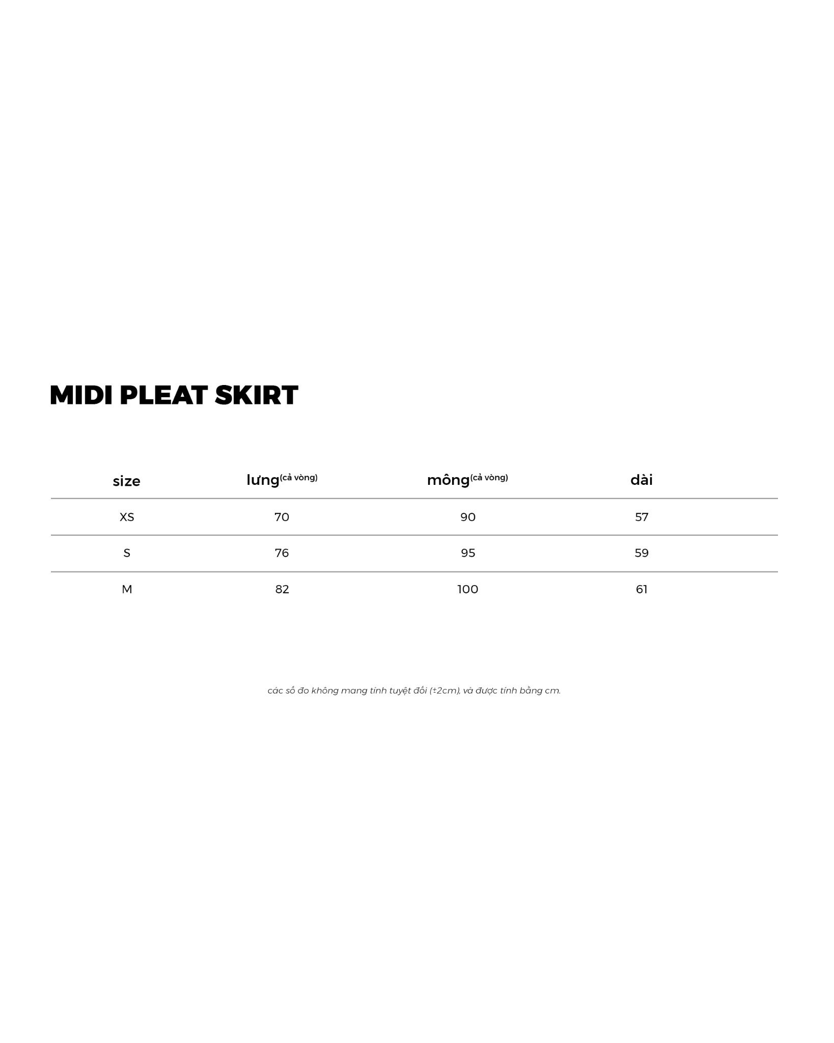 MIDI PLEAT SKIRT