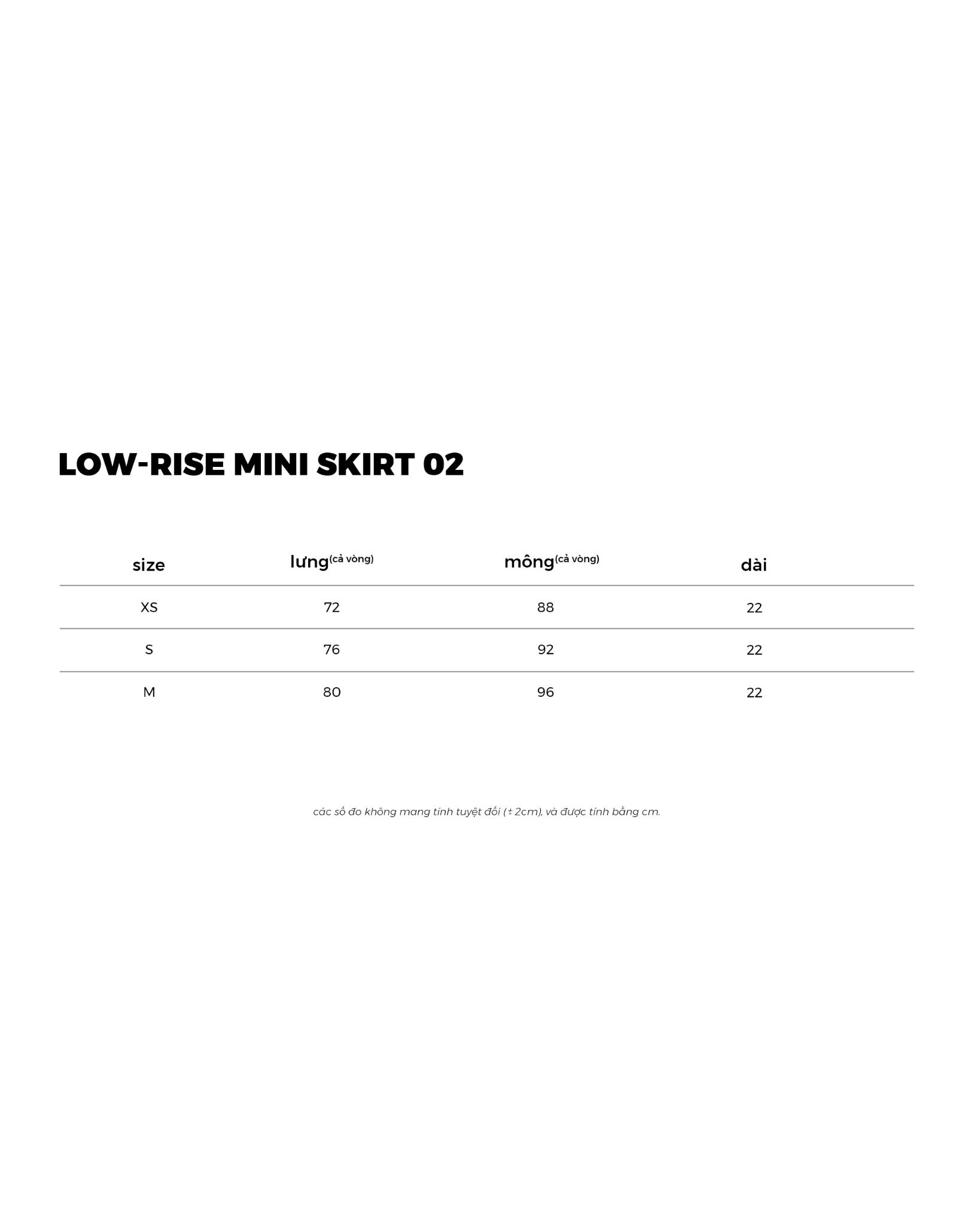 LOW-RISE MINI SKIRT 02