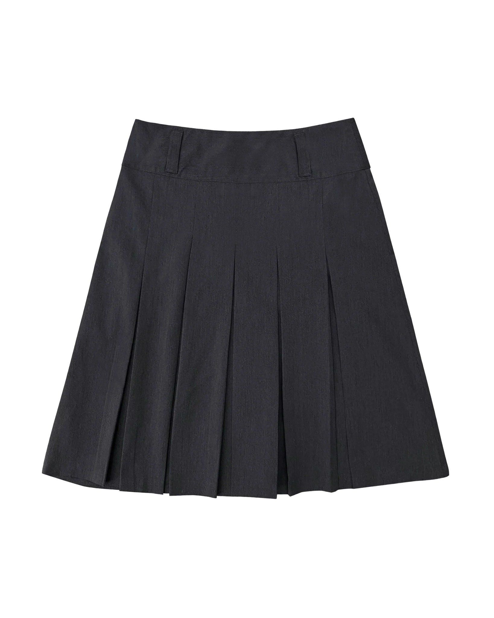 MIDI PLEAT SKIRT