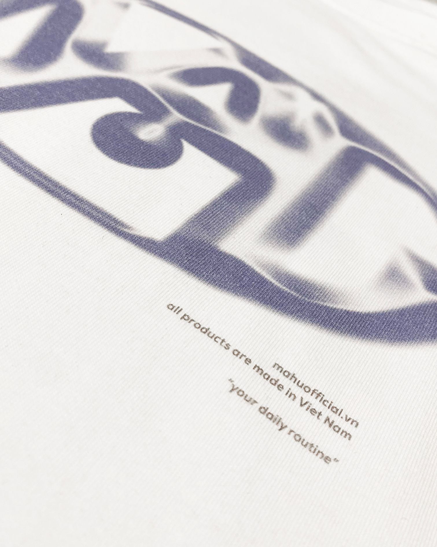 RAGLAN LOGO TEE * oversize