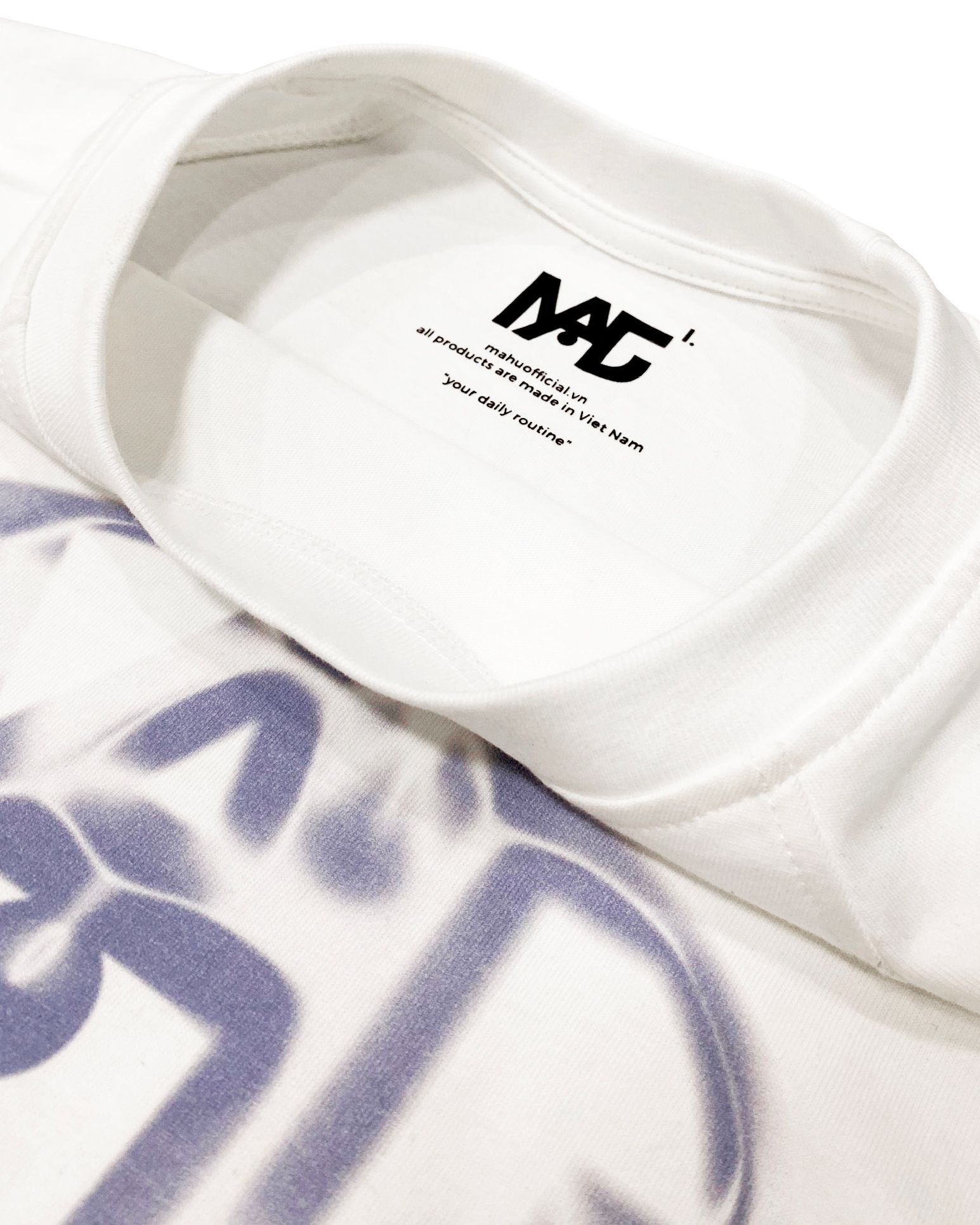 RAGLAN LOGO TEE * oversize