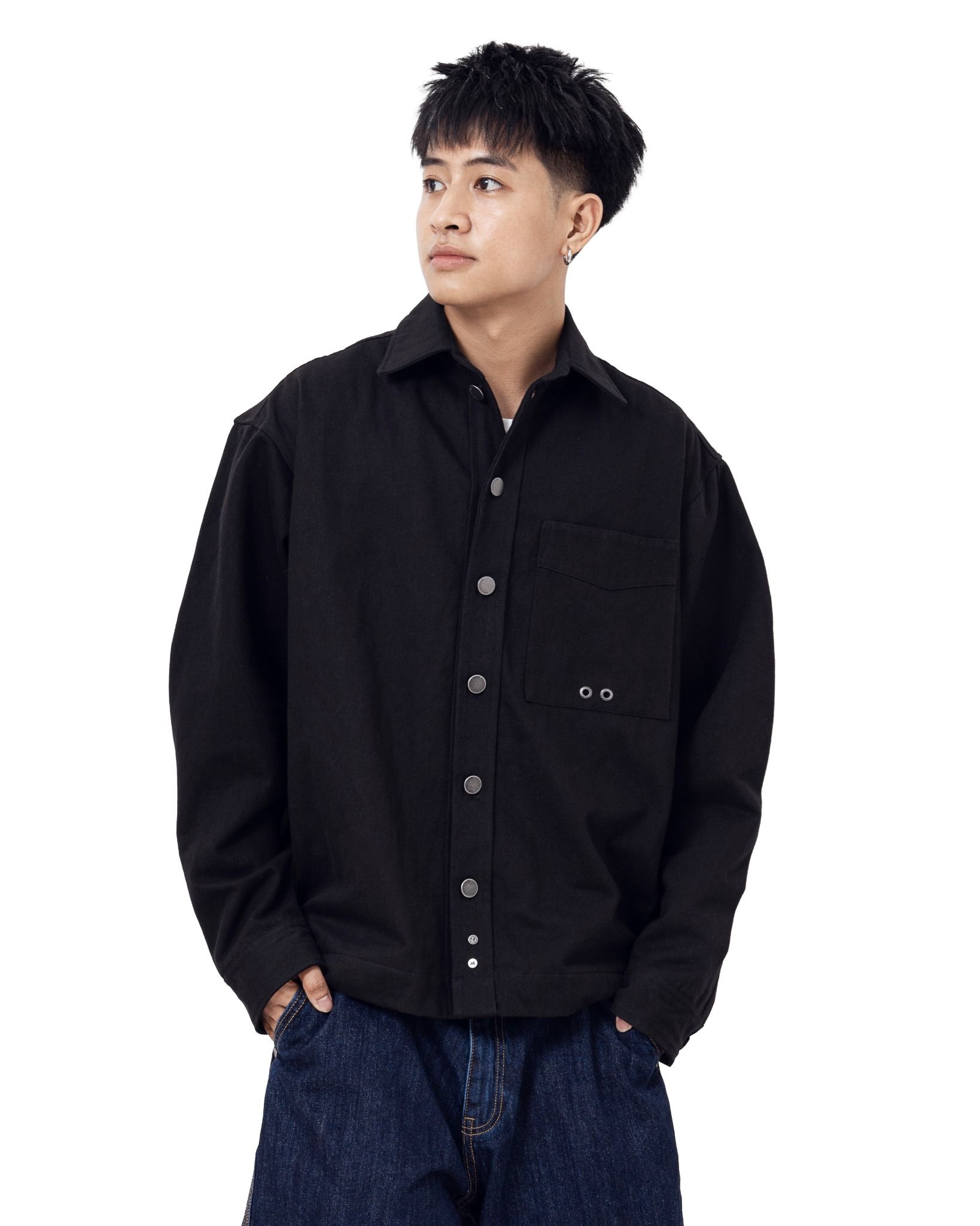 OVERSIZED KAKI JACKET