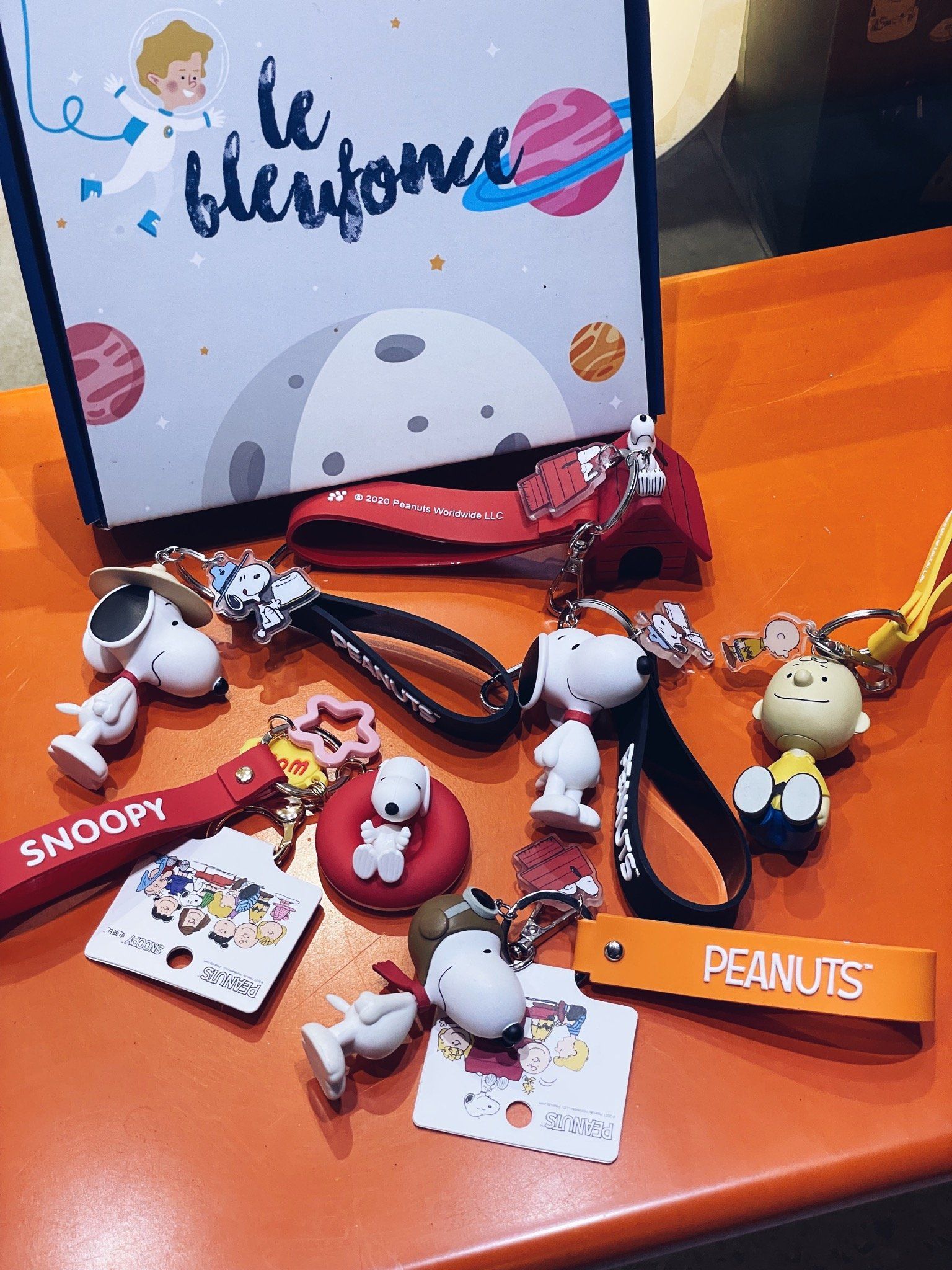 KEYCHAIN SNOOPY & CHARLIE (MỚI)