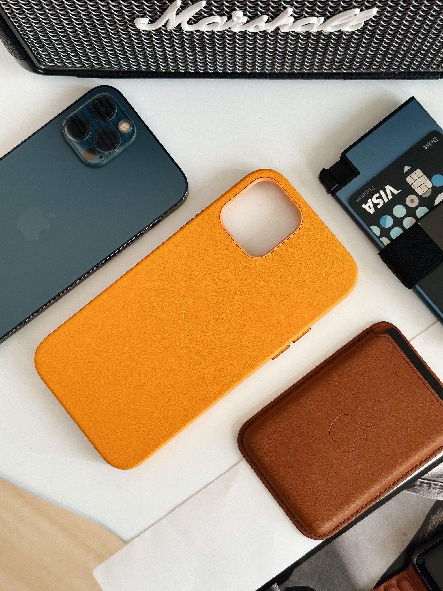 LEATHER CASE For 14PROMAX/14PRO/14 - MAGSAFE