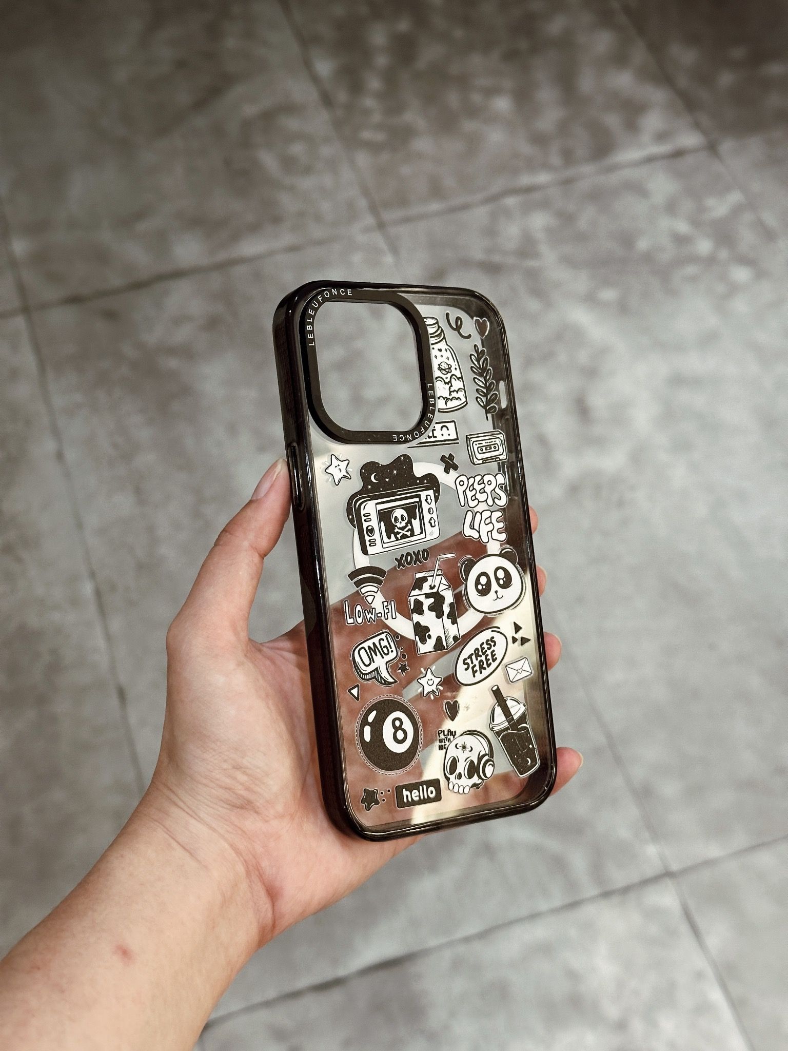 MAGSAFE CASE TRONG IN HÌNH (chọn mẫu)