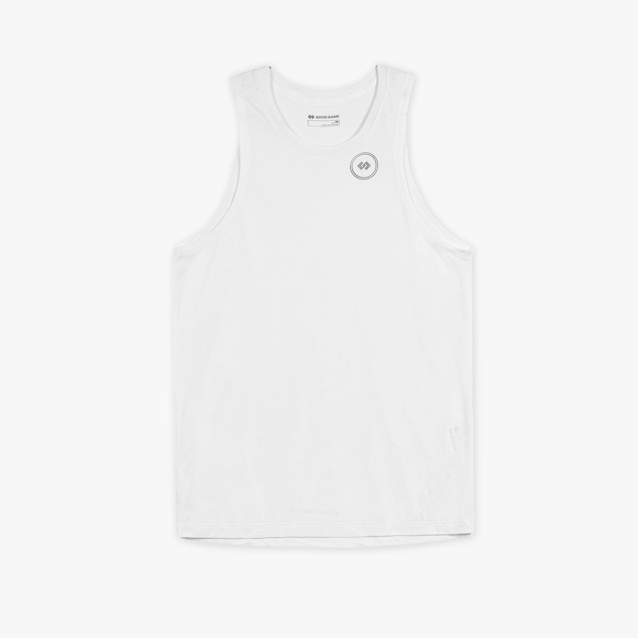  Áo Thể Thao Ba Lỗ GOOD GAME FLASH 365 TANKTOP (TRẮNG) 