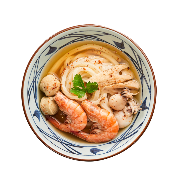 Udon Hải Sản Cay (Spicy Seafood Udon)