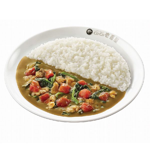 Cà-ri Nghêu Cà Chua Bó Xôi (Clam & Spinach & Tomato Curry)