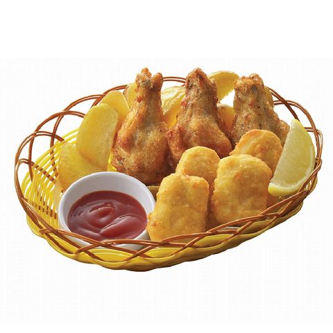  Gà Chiên Tổng Hợp (Chicken Basket) 