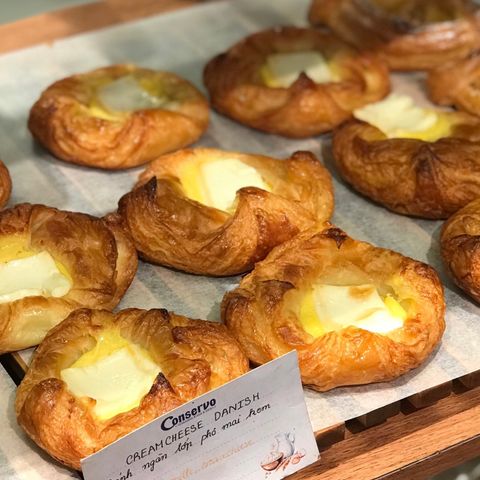  Cream Cheese Danish - Bánh ngàn lớp phô mai kem 