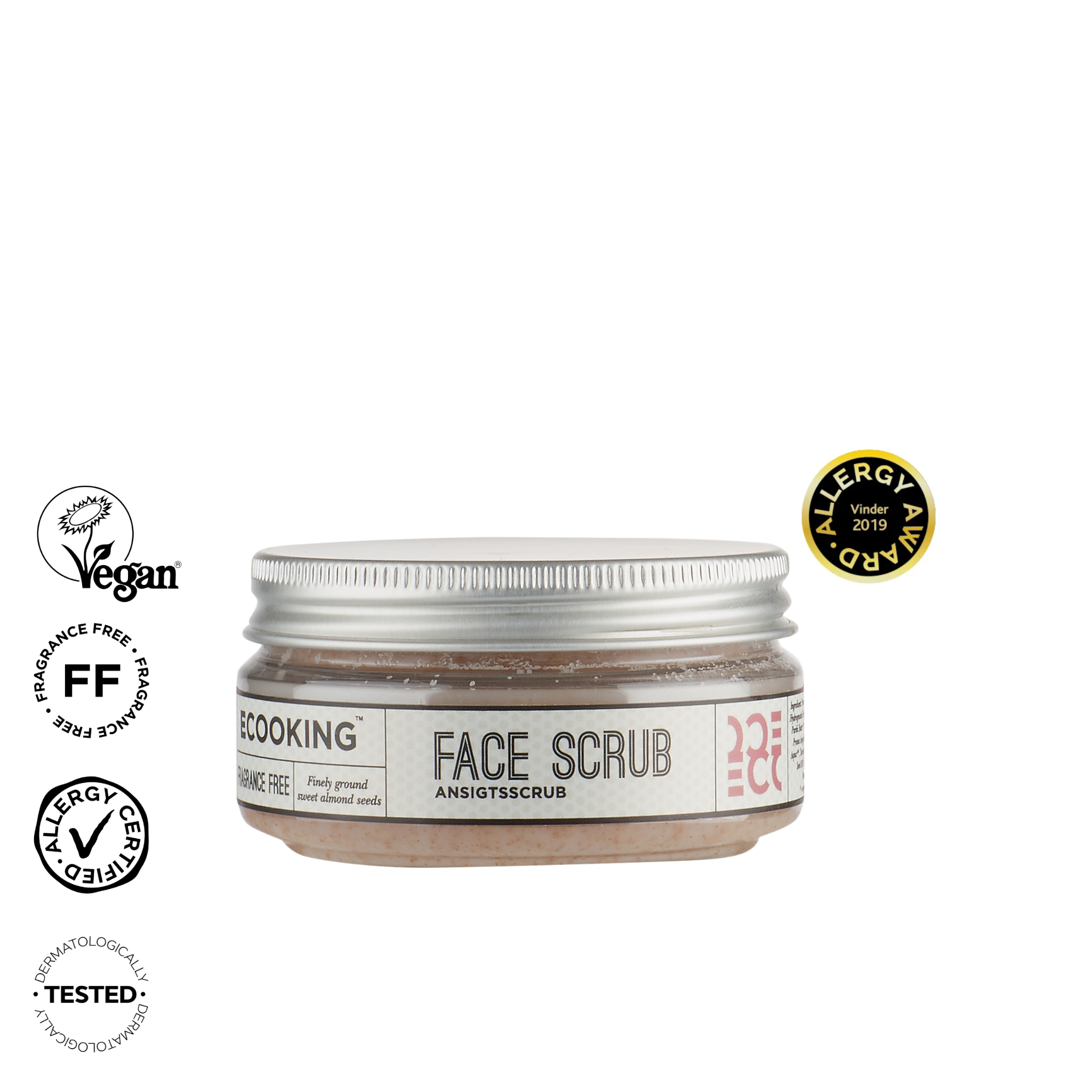 Tẩy tế bào chết cho mặt Face Scrub Fragrance Free 100ml (Không mùi)