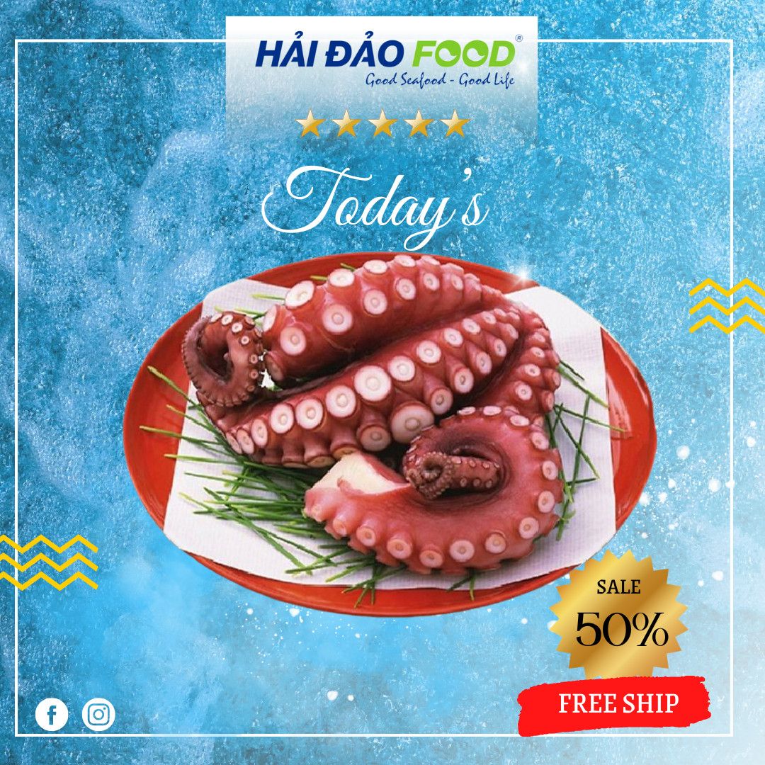 Râu Bạch Tuộc Nhật HẢI ĐẢO FOOD