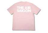  The Air Saigon Merchandise SS24 Embroider Logo Tee Silver Pink 