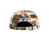  SUPREME LABELS 6-PANEL ORANGE 