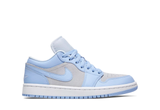  AIR JORDAN 1 LOW FOOTBALL GREY ALUMINUM (W) 