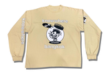  Knowwhere Studio Parody Radio Long Sleeve Tee Beige 