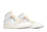  Air Jordan 1 Mid SE Craft Inside Out White Grey 