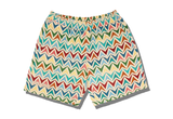  Pleasures Basket Shorts Multi-Color 