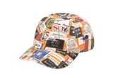  SUPREME LABELS 6-PANEL ORANGE 