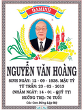  Hình trong bia - Mẫu 12 