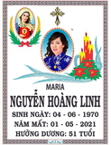  Hình trong bia - Mẫu 4 