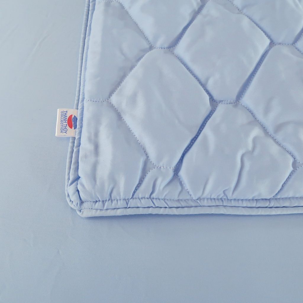 Chăn Lẻ Cotton Guni Màu Biển (1)