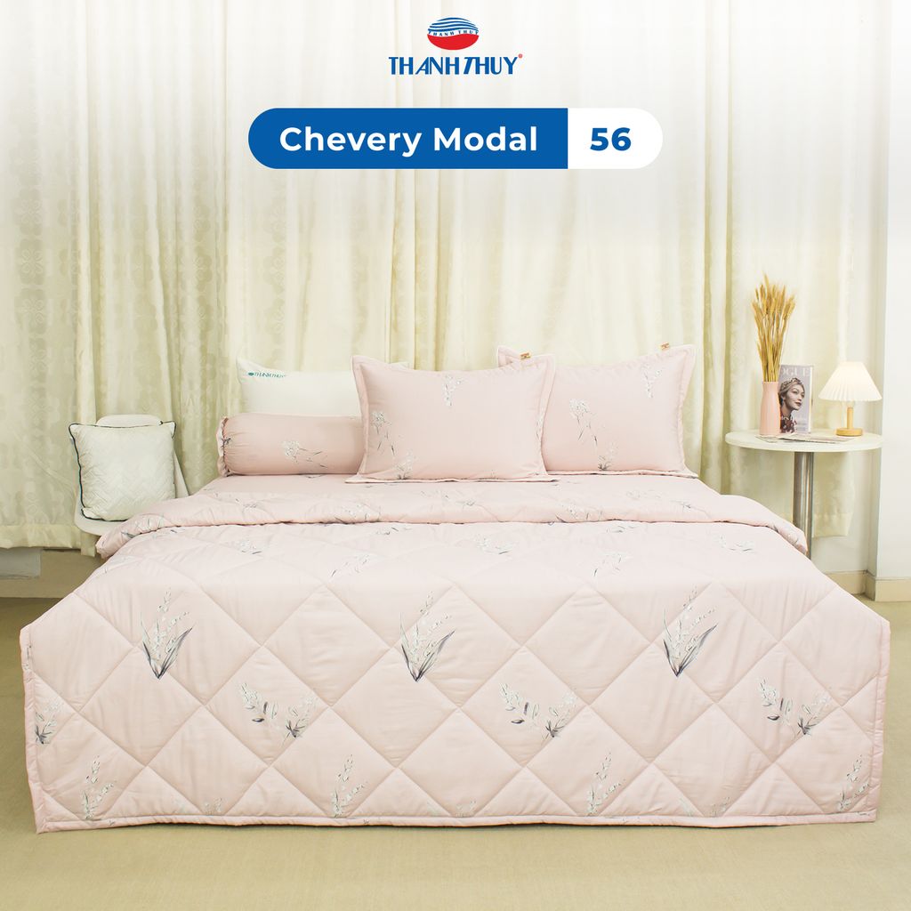 Bộ Ga Bọc Lụa Chevery Modal 56