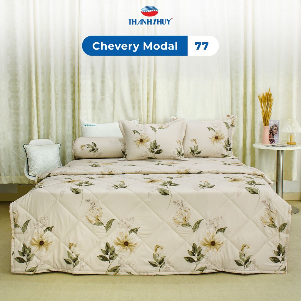 Bộ Ga Bọc Lụa Chevery Modal 77