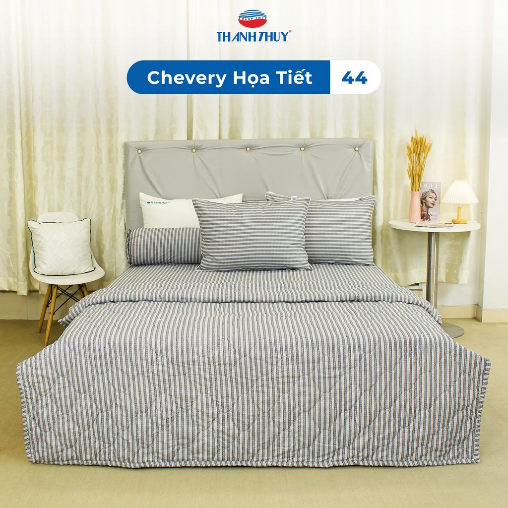 Bộ Ga Bọc Microfiber Chevery Họa Tiết 44