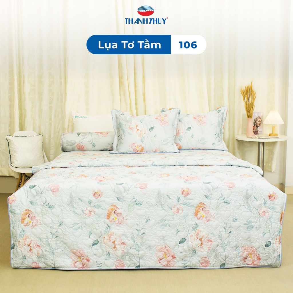 Bộ Ga Bọc Lụa Tơ Tằm 106