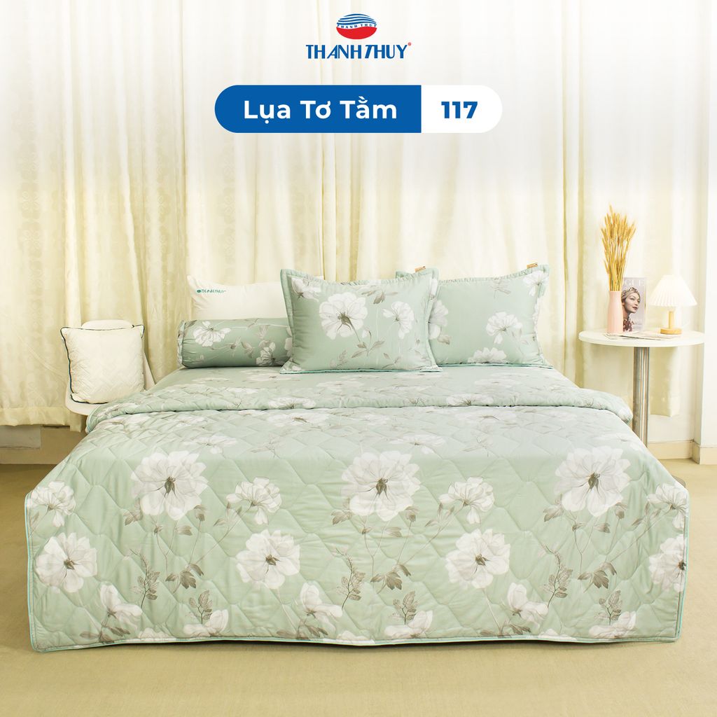 Bộ Ga Bọc Lụa Tơ Tằm 117