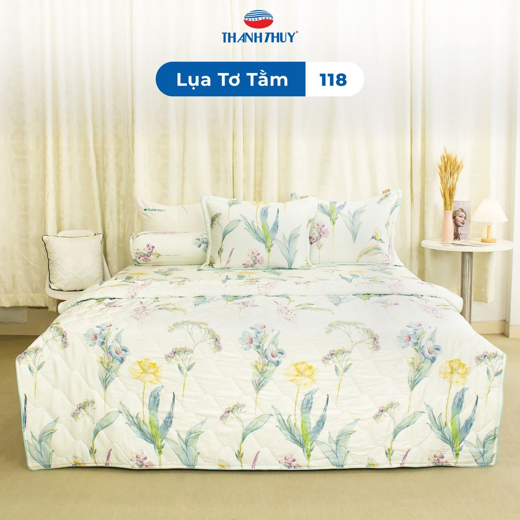 Bộ Ga Bọc Lụa Tơ Tằm 118