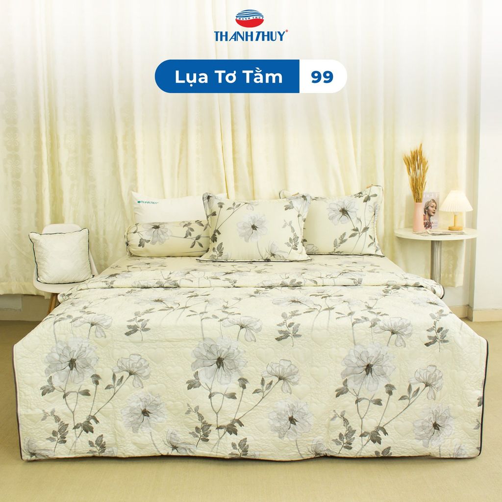 Bộ Ga Bọc Lụa Tơ Tằm 99
