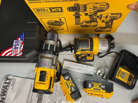 Combo Dewalt DCK299P2 gồm DCD996 và DCF887