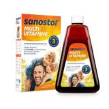  Vitamin Tổng Hợp Sanostol Số 3 Cho Bé Trên 3 Tuổi, 460 ml 