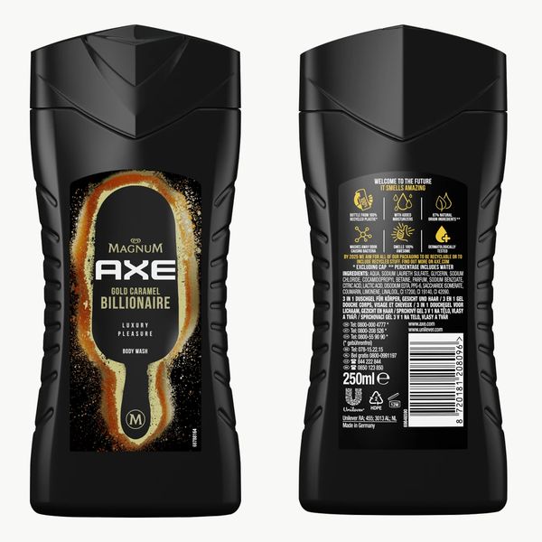  Sữa tắm Axe Gold Caramel hương nam tính 