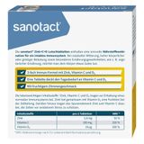  Viên ngậm bổ sung Kẽm, vtm C+D sanotact 