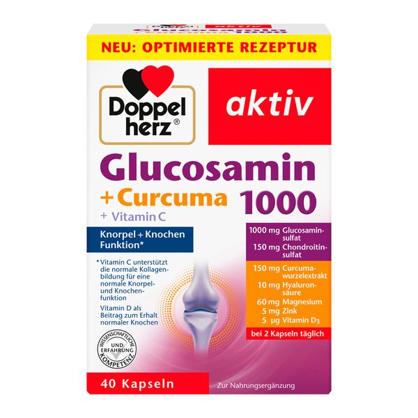  Viên bổ xương khớp Glucosamin 1000 +Curcuma DoppelHerz 