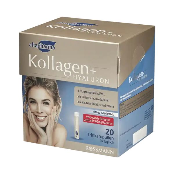  Altapharma Kollagen Hyaluron Xanh 500ml 20 ống 