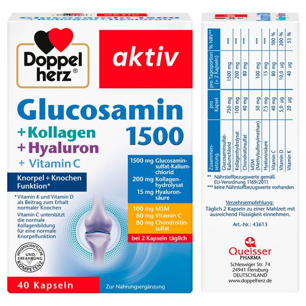  Viên khớp Doppel Glucosamin 1500+vtm C 