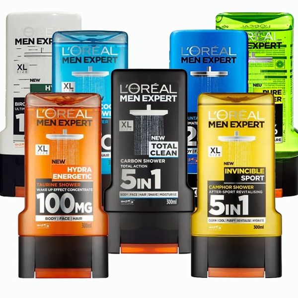  GEL TẮM GỘI LOREAL MEN EXPERT 5IN1 (TẮM - GỘI - RỬA MẶT - CẠO RÂU - DƯỠNG DA) (chai) 